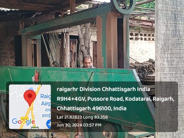 महाबीर सॉ मिल संचालक कि मनमानी चरम पर आखिर वन विभाग मेहरबान क्यों… बिना लायसेंस के चल रहे आरामिल