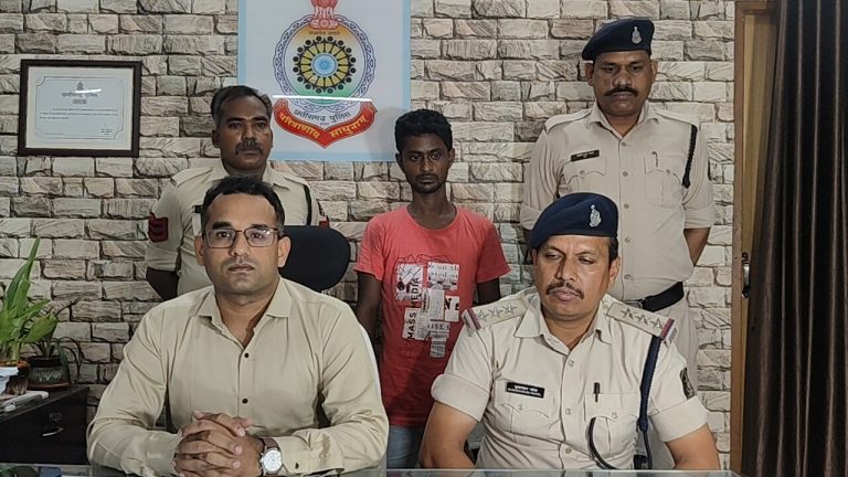 *कोतवाली पुलिस के हाथ आया उठाईगिरी का आरोपी, घटना के बाद कोलकता हुआ था फरार*….