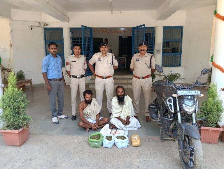 पुसौर में साधु वेशधारी तस्करों की पोल खुली, चार किलो गांजा के साथ गिरफ्तार, पुसौर पुलिस ने की एनडीपीएस एक्ट की कार्रवाई