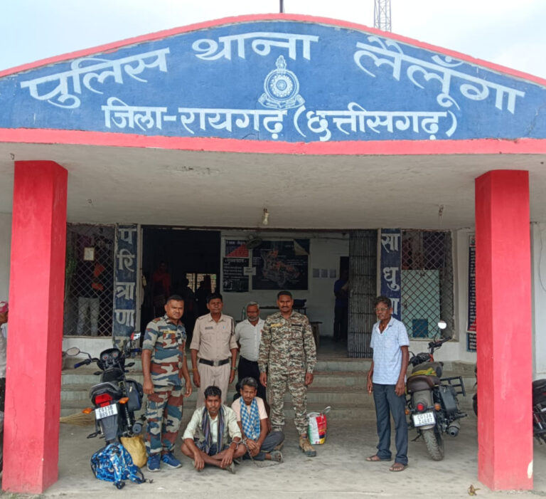 लैलूंगा पुलिस की मवेशी तस्करों पर लगातार चौथी&nbsp; कार्रवाई: क्रूरता से मवेशी ले जा रहे दो तस्कर गिरफ्तार, 19&nbsp; कृषक मवेशी तस्करों के चंगुल से मुक्त