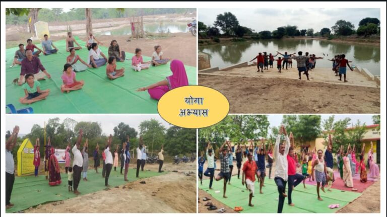 जिले के 101 अमृत सरोवर स्थलों में हुआ योगाभ्यासपर्यावरण संरक्षण के प्रति जागरूकता बढ़ाने अमृत सरोवर के आसपास किया गया वृक्षारोपण