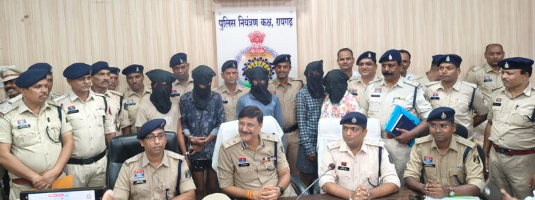 रायगढ़ के श्री श्याम मंदिर चोरी का बड़ा खुलासा – रायगढ़ पुलिस ने 27 लाख की चोरी में शत-प्रतिशत संपत्ति की बरामद, 6 आरोपी गिरफ्तार