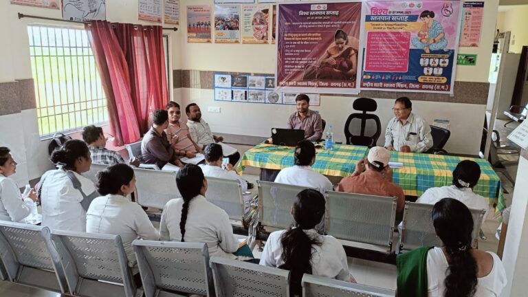 शिशु सुरक्षा सप्ताह : स्तनपान के महत्व के बारे में दी गई जानकारी