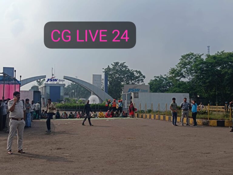 रायगढ़ ब्रेकिंग नहर पाली JSW में सात सूत्रीय मांगों को लेकर अनिश्चित कालीन धरना प्रदर्शनजे. एस. डब्लू. कंपनी नहरपाली के सामने सैकड़ों ग्रामीण बैठे धरने परजे. एस. डब्लू. कंपनी के वादा खिलाफी के विरुद्ध एकबार फिर धरने पर बैठने को मजबूर