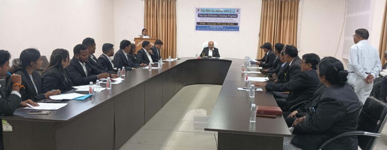 जिला न्यायालय में आयोजित हुआ एक दिवसीय प्रशिक्षण रिफ्रेशर ट्रेनिंग
